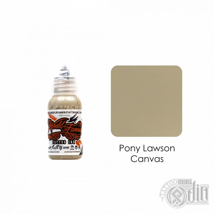Краска для тату Распродажа Pony Lawson Canvas  (годен до 03/23)